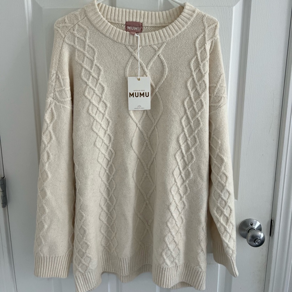 Show Me Your MuMu Canyon Tunic Sweater